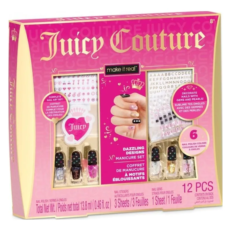 Make It Real Juicy Couture Dazzling Designs Manicure Set (4474)
