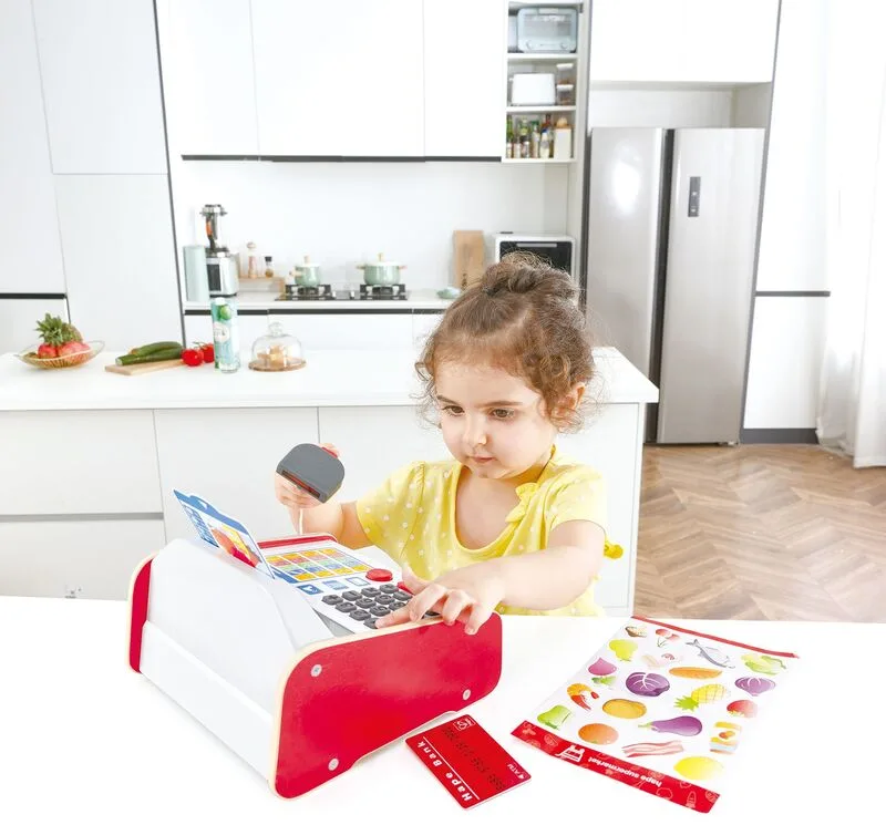 Hape Early Explorer Ξύλινη Ταμειακή Μηχανή Beep N Buy (E3184A) - φωτογραφία 5