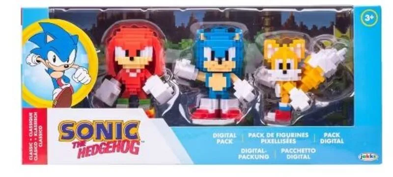 Jakks Pacific Sonic Φιγούρα 2.5'' 8-Bit Σετ Φιγούρες (428894) - φωτογραφία 2