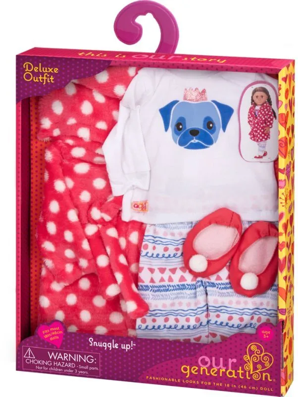 Our Generation Πιτζάμες Deluxe Snuggle Up! (BD30273Z) - φωτογραφία 2