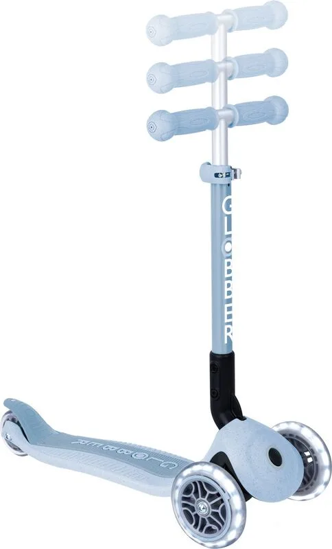 Globber Scooter Junior Foldable Lights Eco Blueberry (692-501) - φωτογραφία 4