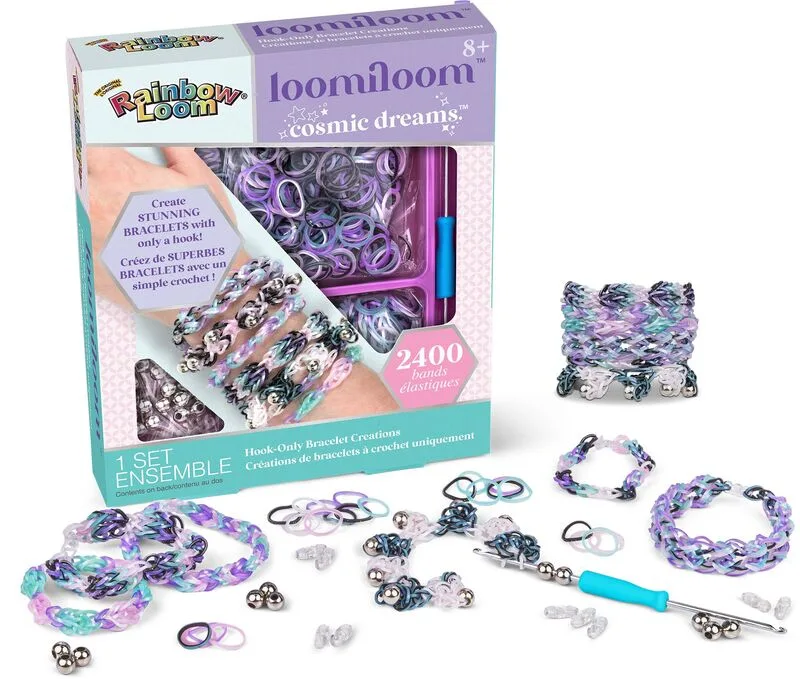 Rainbow Loom Loomiloom Σετ Βραχιόλια Cosmic Magic (A0218) - φωτογραφία 2