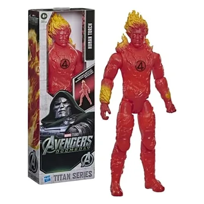 Φιγούρα Marvel Titan Series Avengers Doomsday Human Torch - Hasbro - G3224