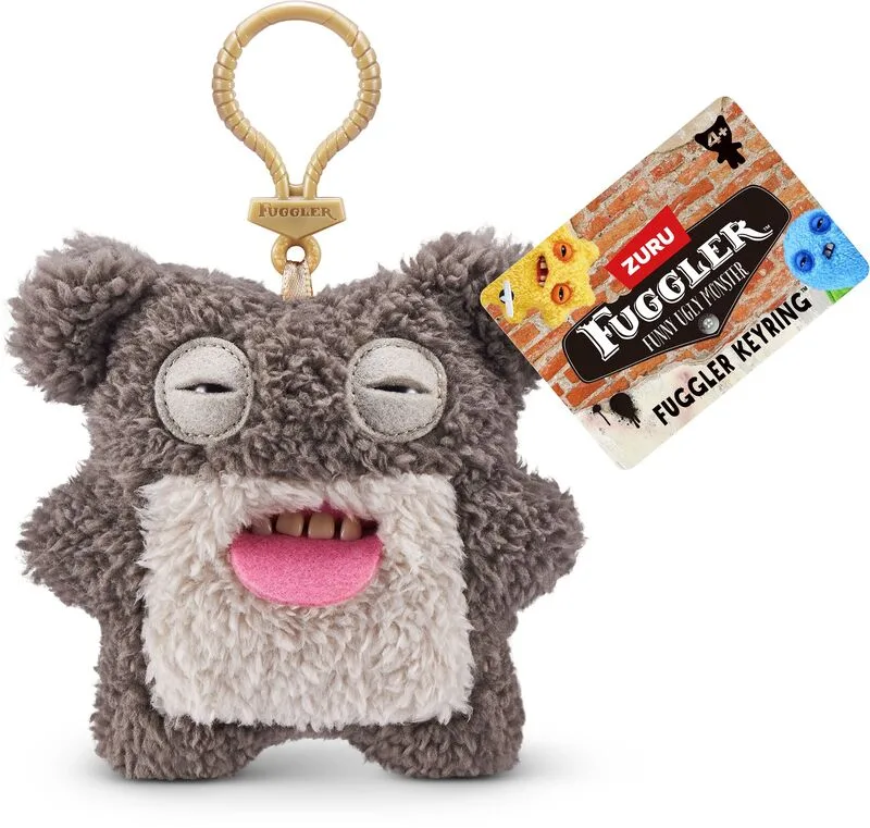 Zuru Λούτρινο Fuggler Keyrings-10 Σχέδια (15706)