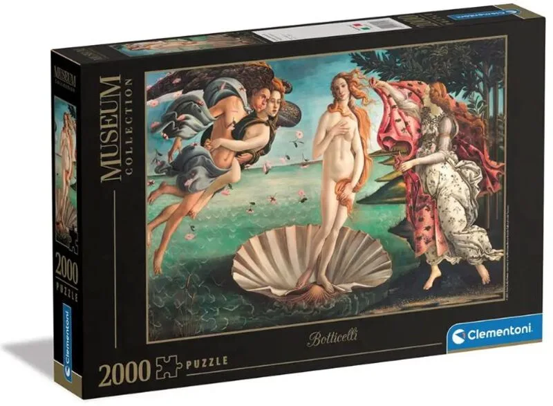 Clementoni Παζλ 2000 Museum Botticelli:Η Γέννηση Της Αφροδίτης (1220-32572)