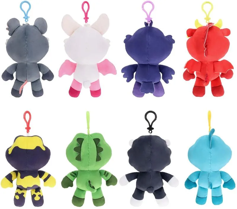 Poppy Playtime Λούτρινο Μπρελόκ Nightmare Critters-8 Σχέδια-1Τμχ (PC7701) - φωτογραφία 3