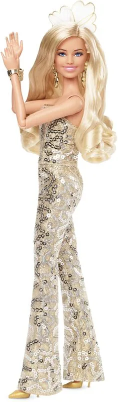 Barbie Movie-Gold Disco Jumpsuit (HPJ99)