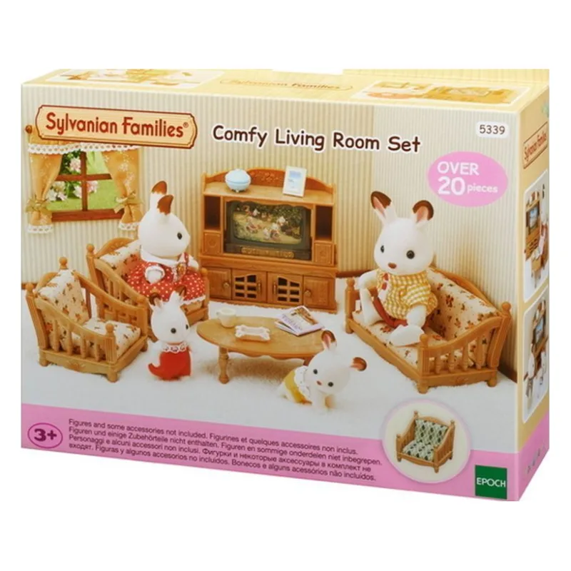 Sylvanian Families Comfy Living Room Set (047318-5339) - φωτογραφία 2