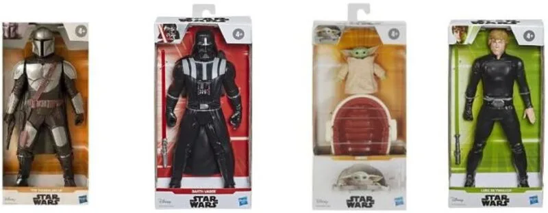 Star Wars Hero Figures-4 Σχέδια (SWE80635) - φωτογραφία 3