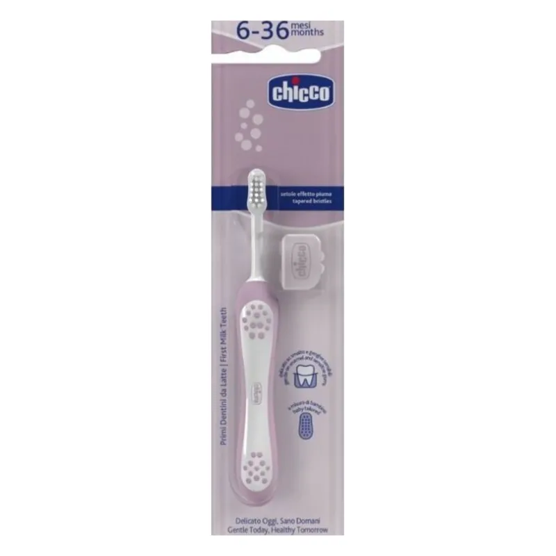 Chicco Οδοντόβουρτσα Ροζ-Λιλά 6-36 Μηνών (L80-12081-00) - φωτογραφία 2