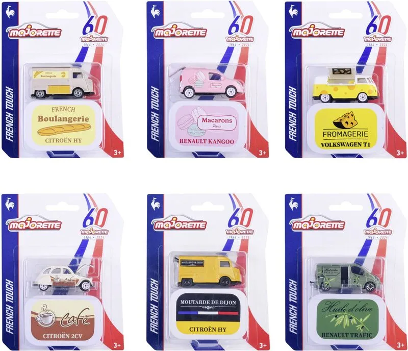Majorette D/C Οχήματα Deluxe French Touch 7.5cm-6 Σχέδια (212055013) - φωτογραφία 3