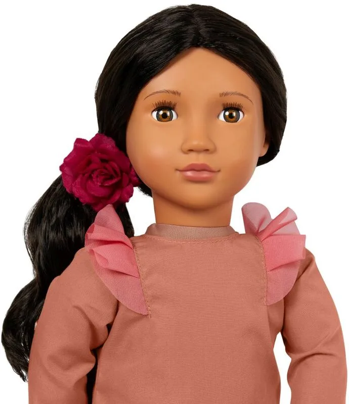 Our Generation Κούκλα Rosalia w/Rose Hair Elastic (BD31406) - φωτογραφία 4