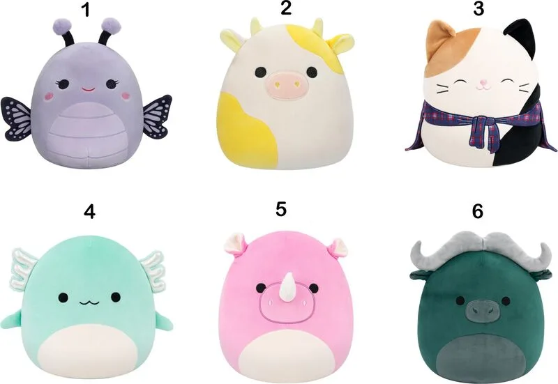 Squishmallows W9 30.5cm-6 Σχέδια (JWSQ4130-H) - φωτογραφία 2