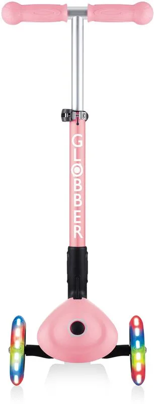 Globber Scooter Junior Foldable Fantasy Lights Flowers Pastel Pink (433-210) - φωτογραφία 2