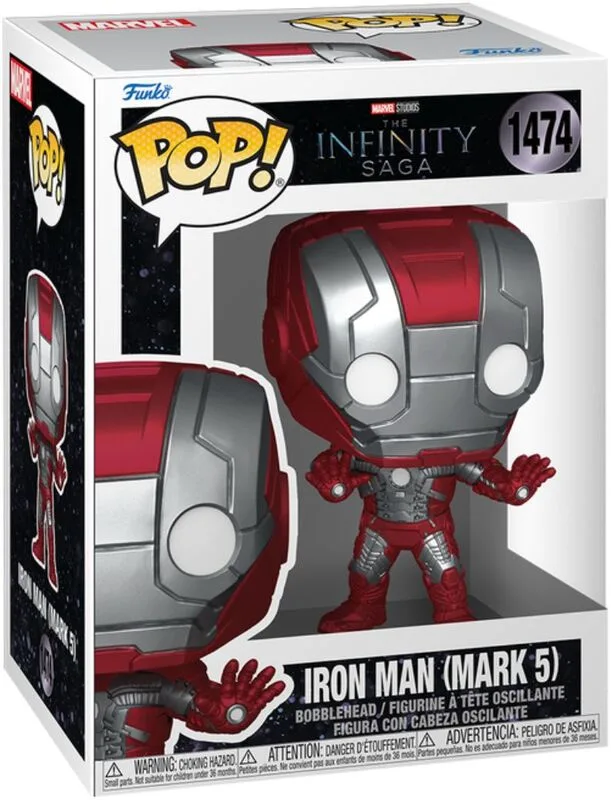 POP!#1474 Iron Man(Mark 5)-Marvel:Infinity Saga (100999) - φωτογραφία 2