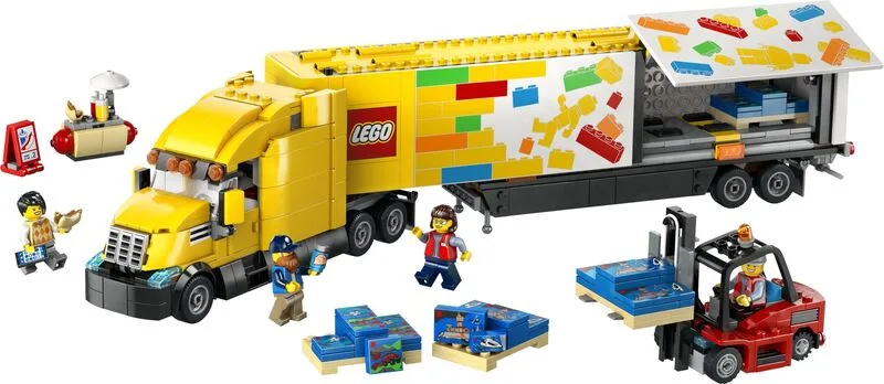 LEGO® City Yellow Delivery Truck (60440) - φωτογραφία 2