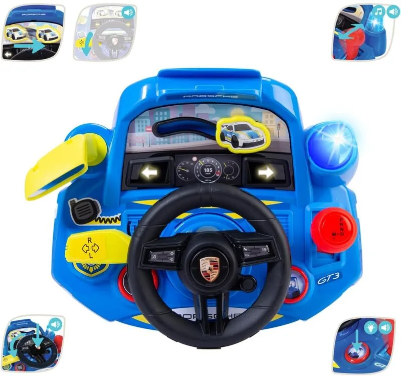 Dickie Toys Βρεφικό Τιμόνι ABC My First Porsche - 204115015 - φωτογραφία 3
