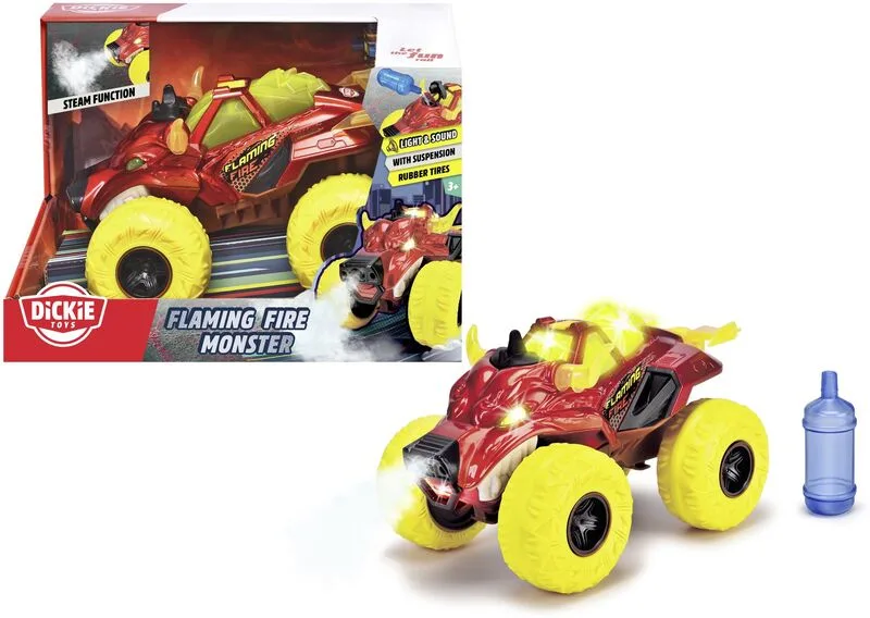 Dickie F/W Όχημα Monster Fire Flaming 25cm (203754003) - φωτογραφία 2