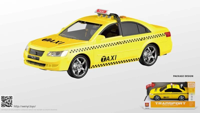 BW F/P Taxi 1:16 23cm (WY560C)