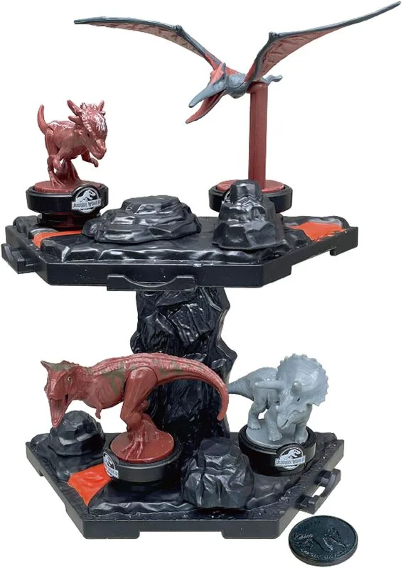 Epoch Επιτραπέζιο Jurassic World Volcano Quake Balancing Game - 7512 - φωτογραφία 2