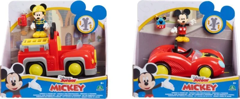 Mickey Φιγούρα Με Όχημα-2 Σχέδια (MCC06111) - φωτογραφία 3