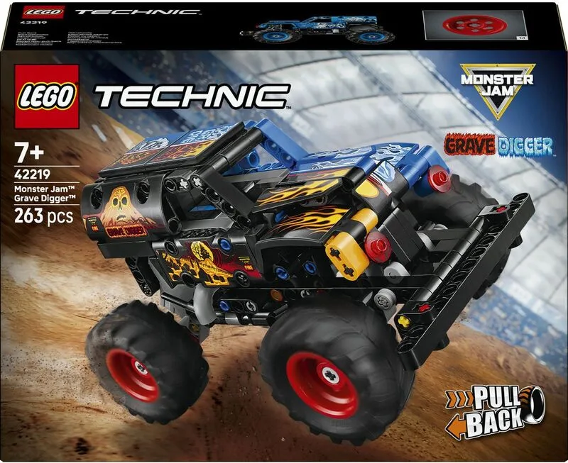 LEGO® Technic Monster Jam Grave Digger Fire And Ice (42219)
