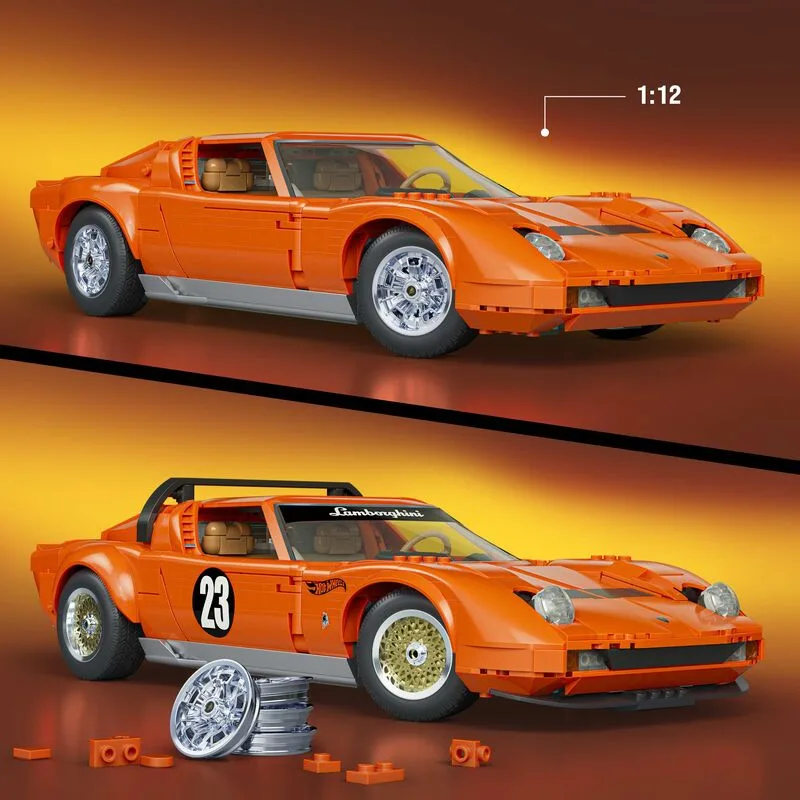 Brick Shop Hot Wheels Premium Series-Lamborghini '71 Miura P400 SV (JHF61) - φωτογραφία 3