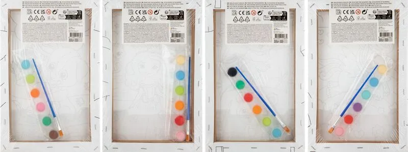 CCG Moxy Σετ Ζωγραφικής Paint By Number-4 Σχέδια (150134) - φωτογραφία 6