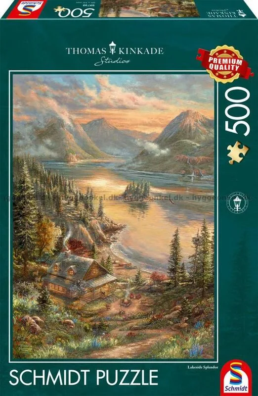 Παζλ Kinkade 500-Lakeside Splendor (59710)