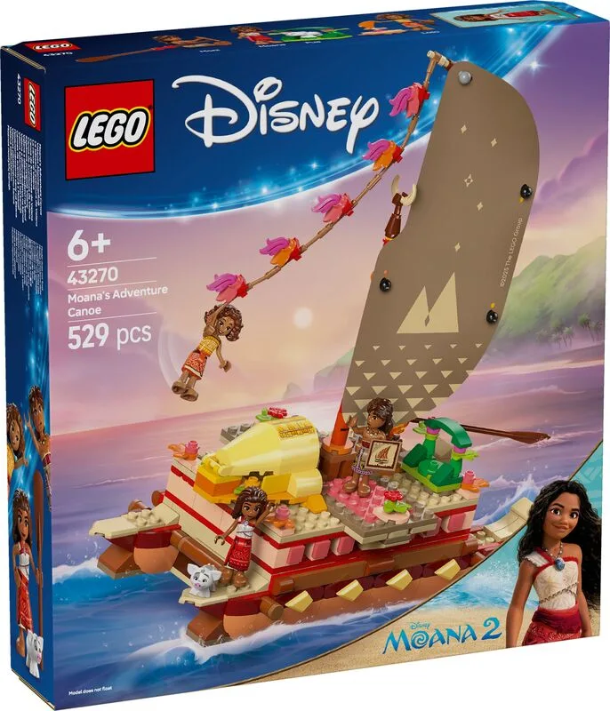 LEGO® Disney Princess Moana's Adventure Canoe (43270)