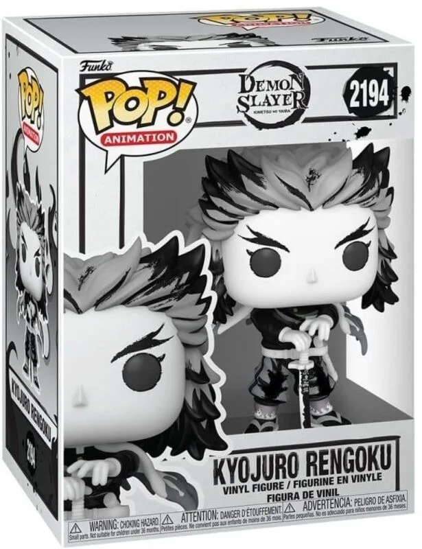 POP!#2194 Φιγούρα Kyojuro Rengoku(Sumi-Ink)-Demon Slayer (110314) - φωτογραφία 2