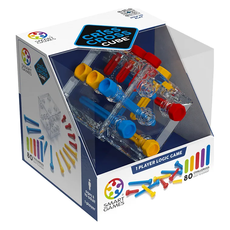 Smartgames Επιτραπέζιο Κύβος Criss Cross Cube