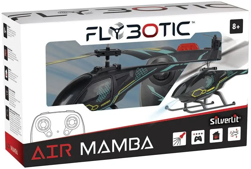 Silverlit Τηλεκατευθυνόμενο Ελικόπτερο Flybotic Air Mamba (7530-84753) - φωτογραφία 2