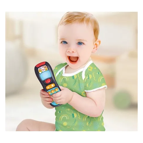 Baby Clementoni Βρεφικό Εκπαιδευτικό Παιχνίδι Τηλεκοντρόλ - Μιλάει Ελληνικά - 1000-63425 - φωτογραφία 4