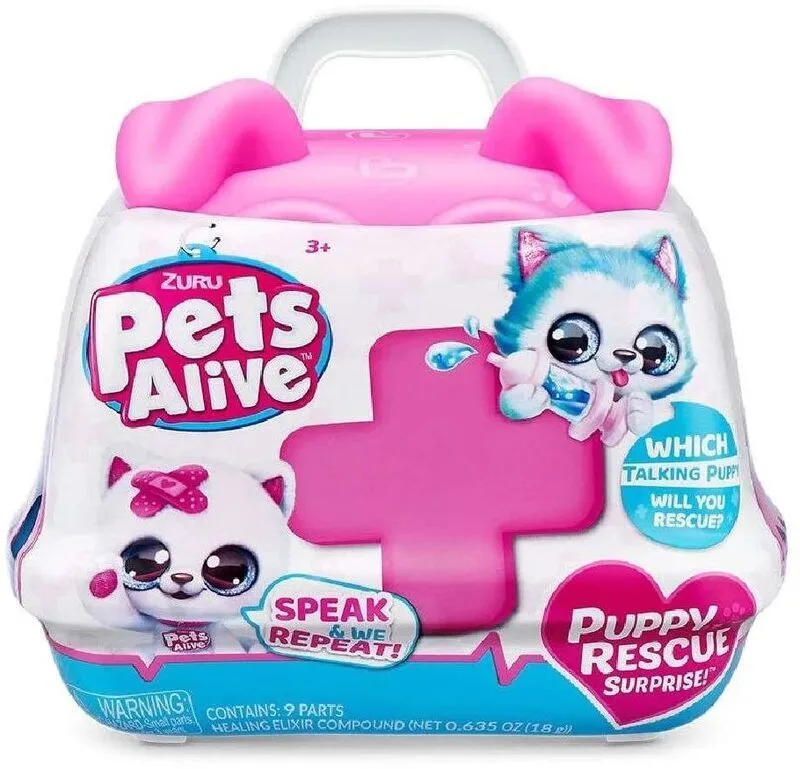 Pets Alive Βαλιτσάκι Puppy Rescue Series 3-6 Σχέδια-1Τμχ (11809540)